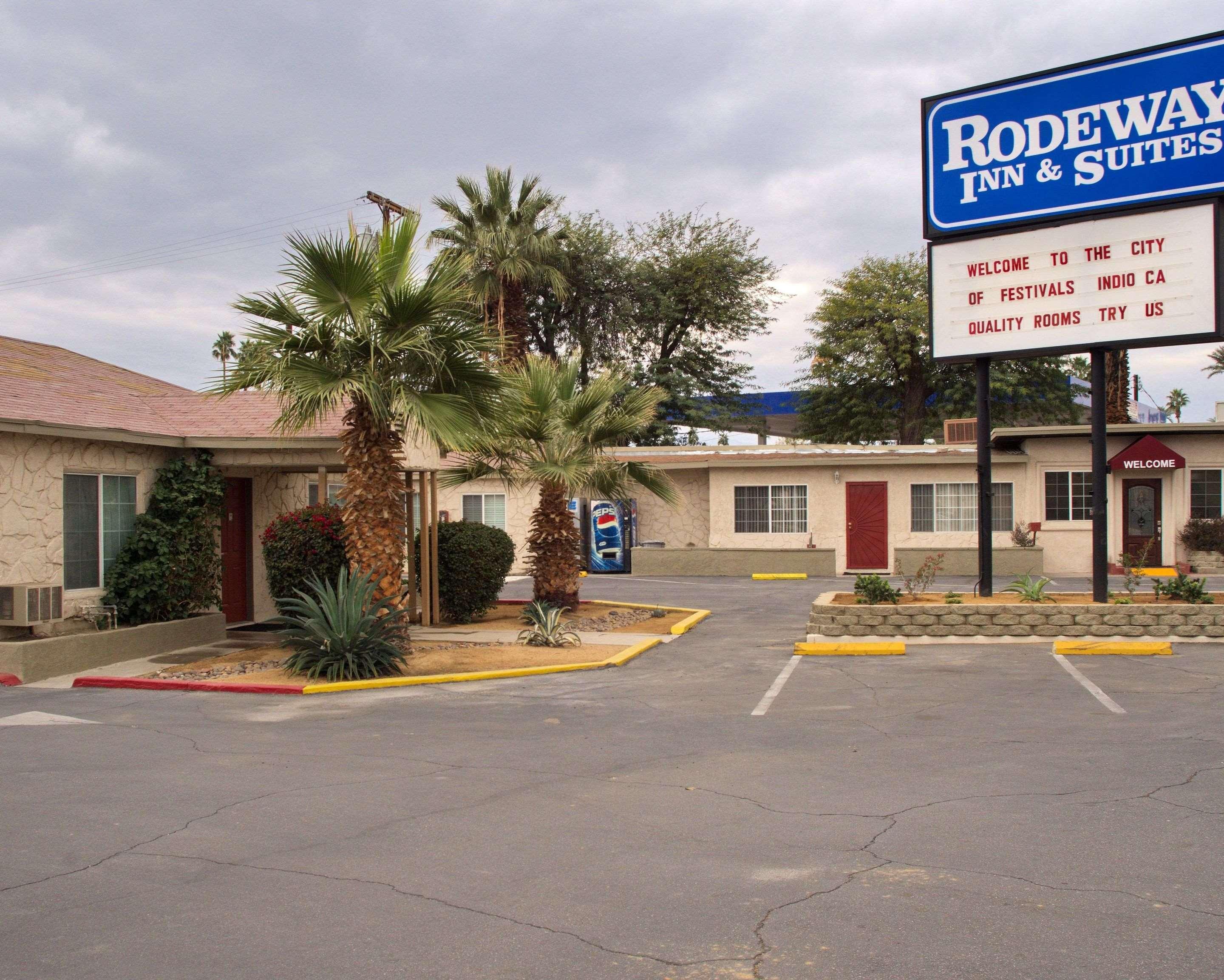 אינדיאו Rodeway Inn Near Coachella מראה חיצוני תמונה