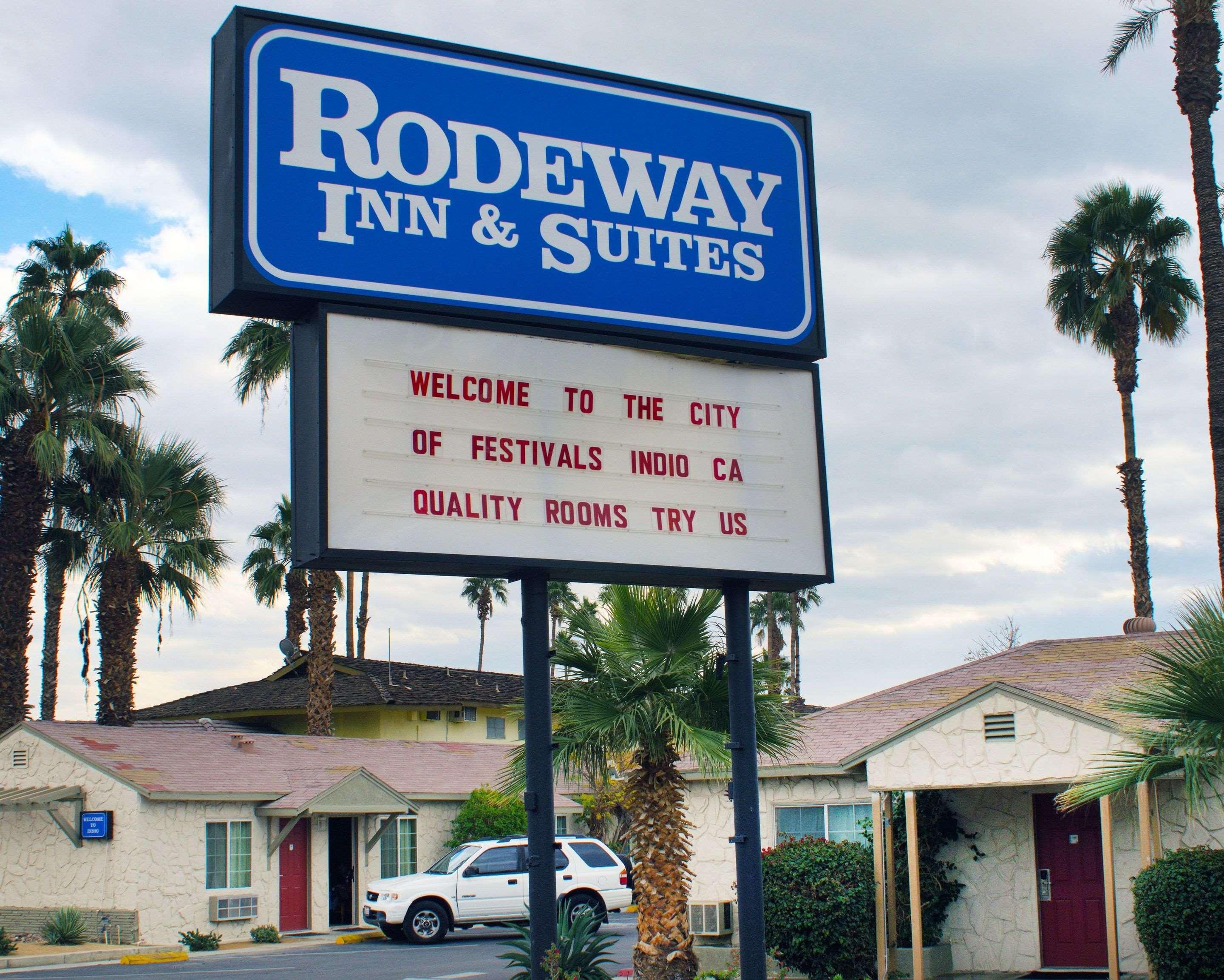 אינדיאו Rodeway Inn Near Coachella מראה חיצוני תמונה